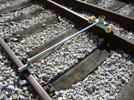 3-hjuls vagn 1435mm för mutterdragare FCS